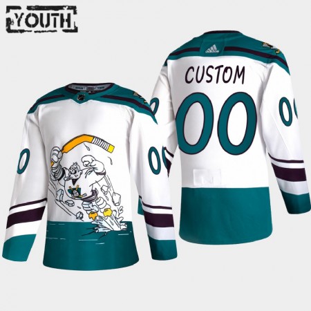 Kinder Eishockey Anaheim Ducks Trikot Custom 2020-21 Reverse Retro Authentic
